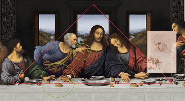 Digital restoration The Last Supper-6