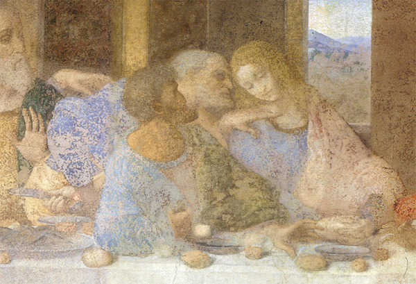 The Last SupperOriginal condition is very poor, the facial features of the Judas is intricate. Judas 1