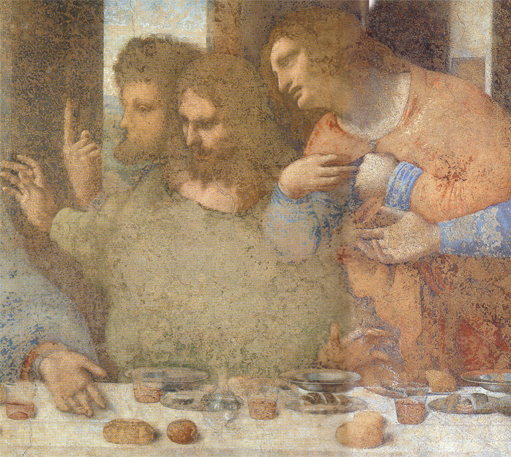 The Last Supper Restoration of Thomas-3
