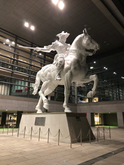 レオナルドの騎馬像１