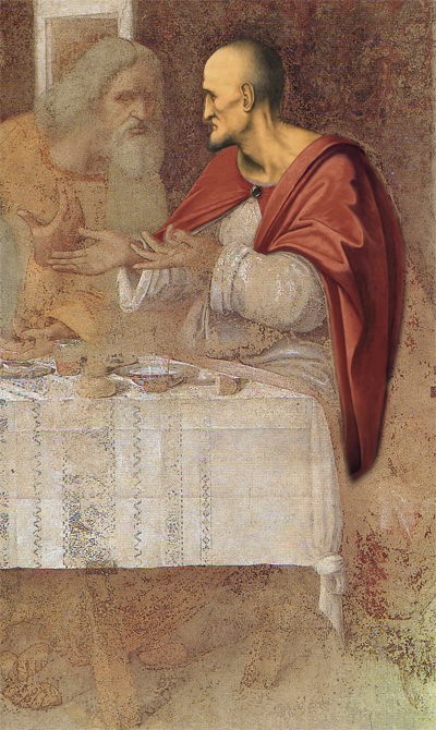 The Last Supper Restoration of Simon-4