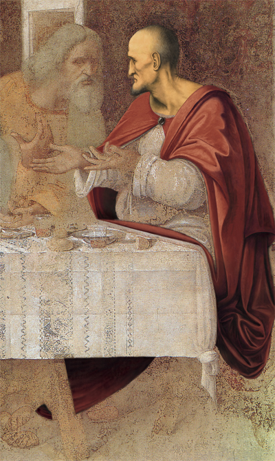 The Last Supper Restoration of Simon-5