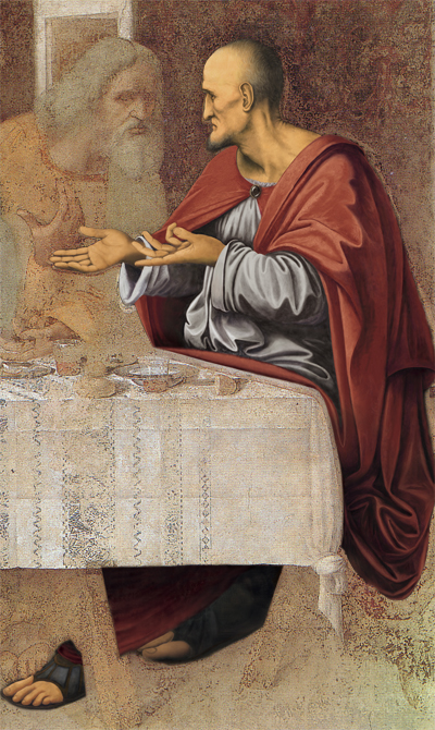 The Last Supper Restoration of Simon-7