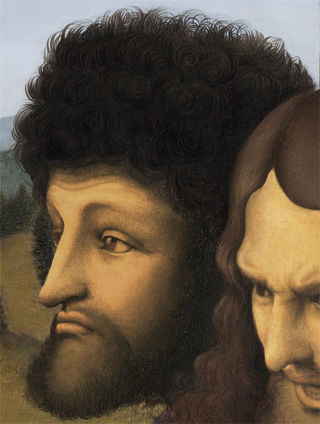 The Last Supper Restoration of Thomas-1